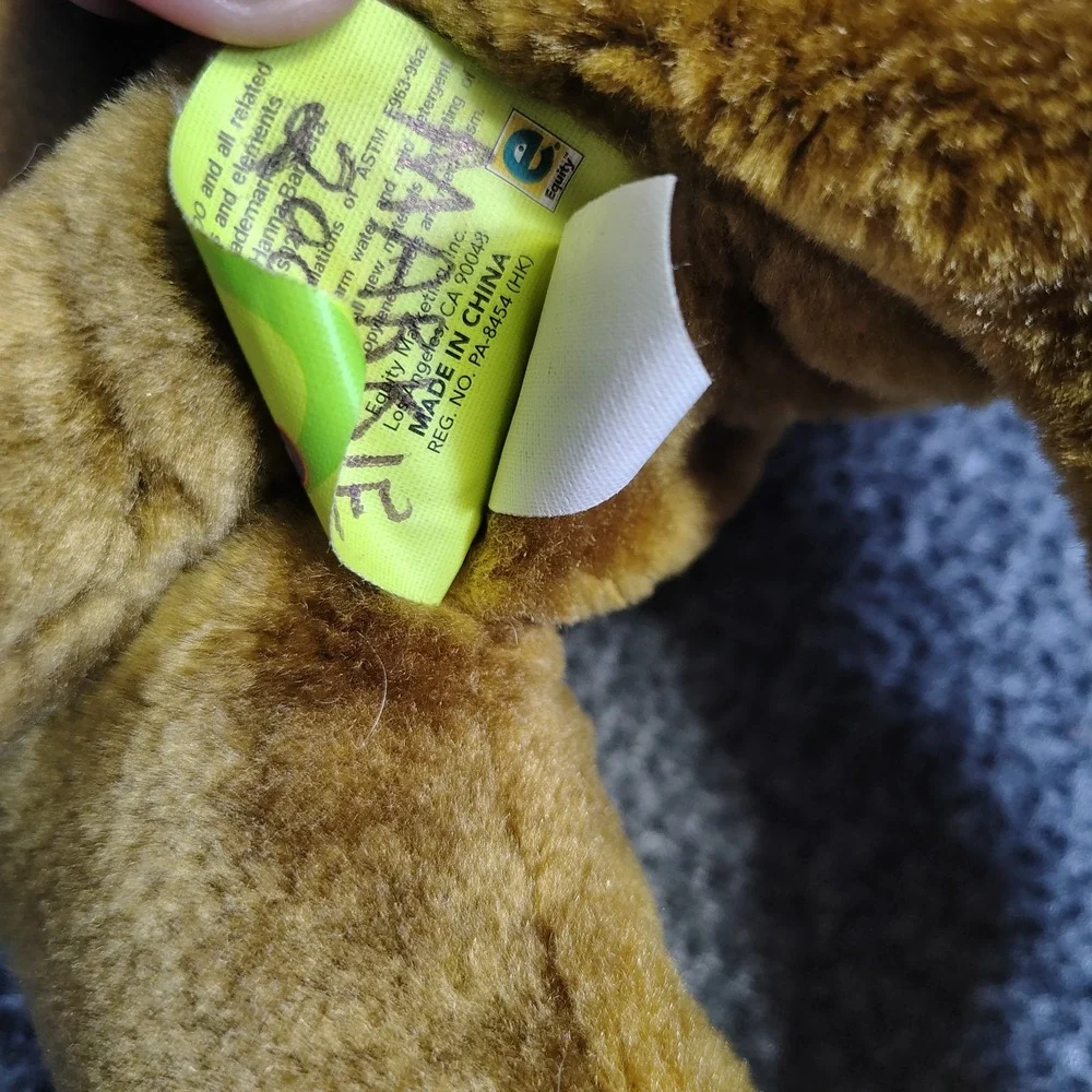 Genuine Cartoon Network Stuffed/Plush Talking Scooby Doo